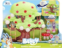 Casa del Arbol Bluey con personajes